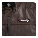 Giacca In Vera Pelle Di Capra Ce Tucano Urbano 8189mf079 Pel 2g Marrone