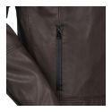 Giacca In Vera Pelle Di Capra Ce Tucano Urbano 8189mf079 Pel 2g Marrone