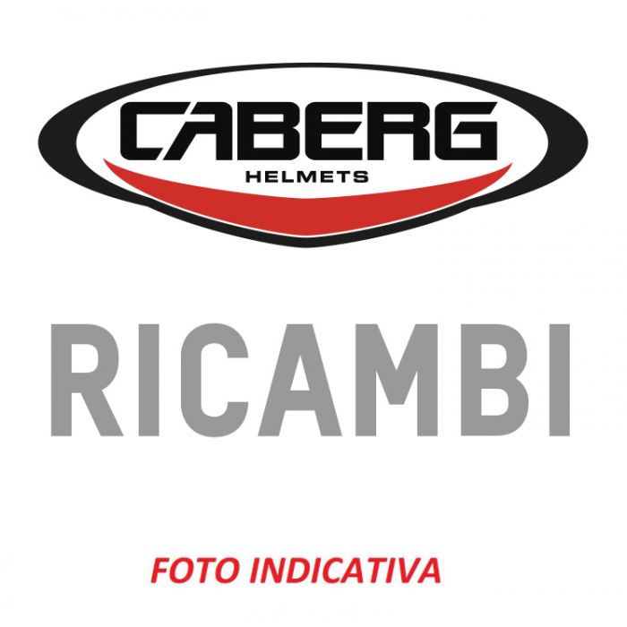 Frontino Bianco Metalizzato Per Casco Tourmax Caberg