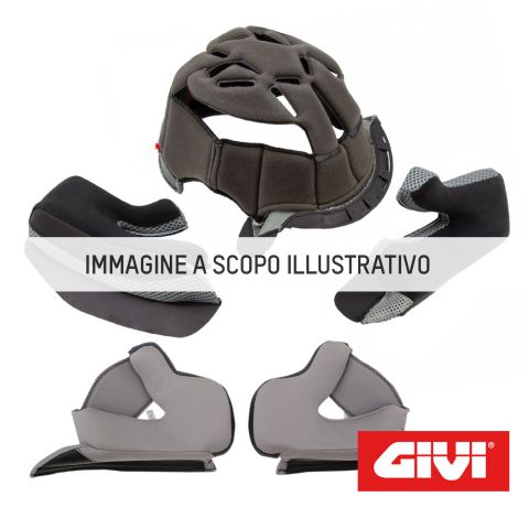 Givi Interni Neri Casco H7001 Tg. Xl