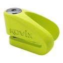 Bloccadisco Doppio Blocco Kovix Perno 14mm Kvz2 Verde Fluo