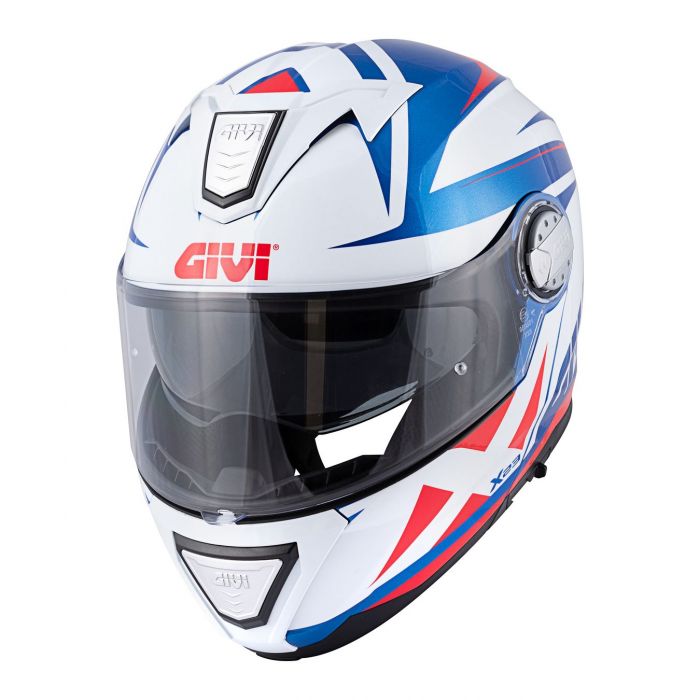 Casco Givi Modulare Hx23f Sidney Pointed Blu Bianco R