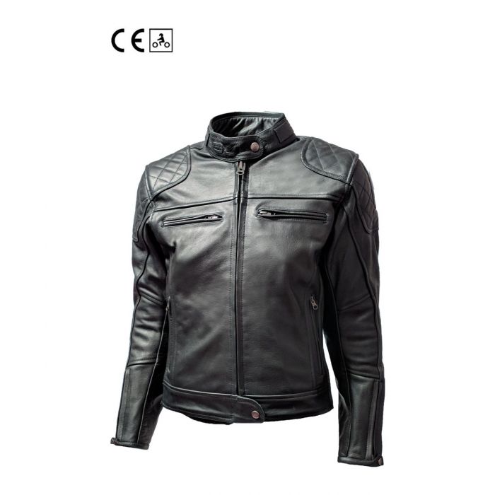 Giacca 4 Stagioni In Pelle Oj Ace Lady Nero