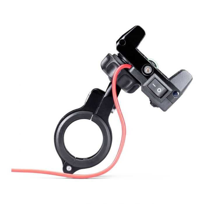 Mh-pro Usb Supporto Per Smartphone + Caricatore Usb Midland