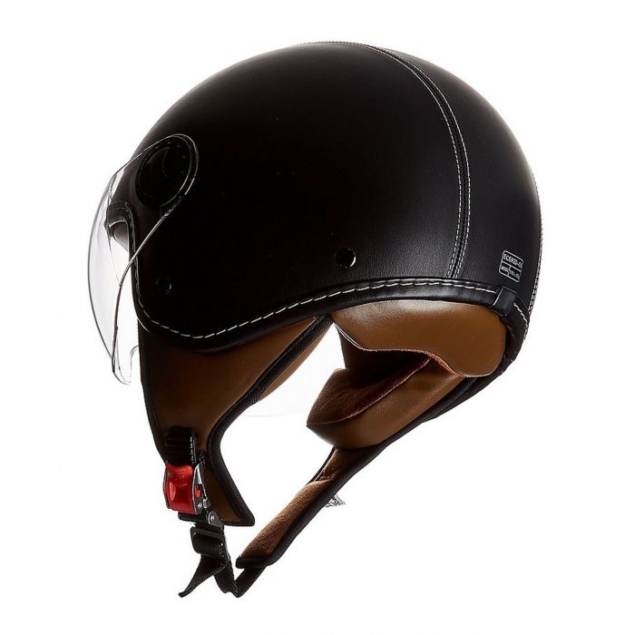 Casco Bhr Demi-jet 801 One Pelle  B