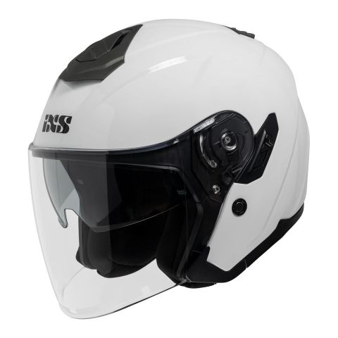 Casque Jet Fibre Ixs 92 FG 1.0 Pare-soleil intégré Blanc