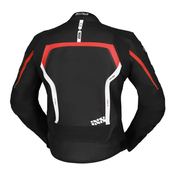 Giacca Ixs Sport Ld Rs-600 1.0 Nero Rosso Bianco