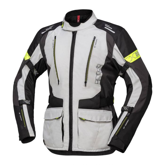 Giacca Ixs Tour Lorin St Grigio Nero Giallo F