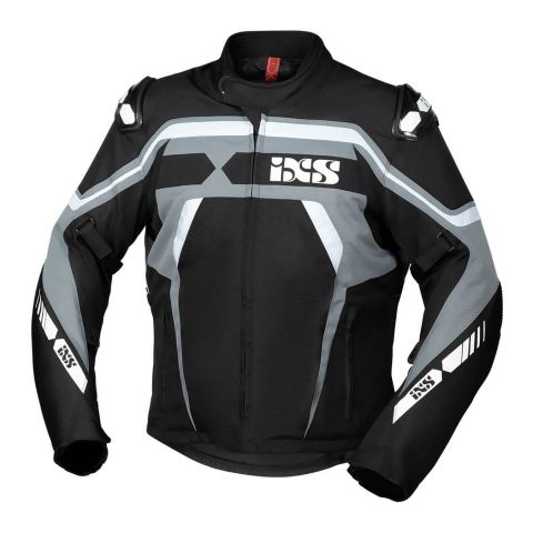 Giacca Ixs Sport Rs-700 St Nero Grigio Bianco