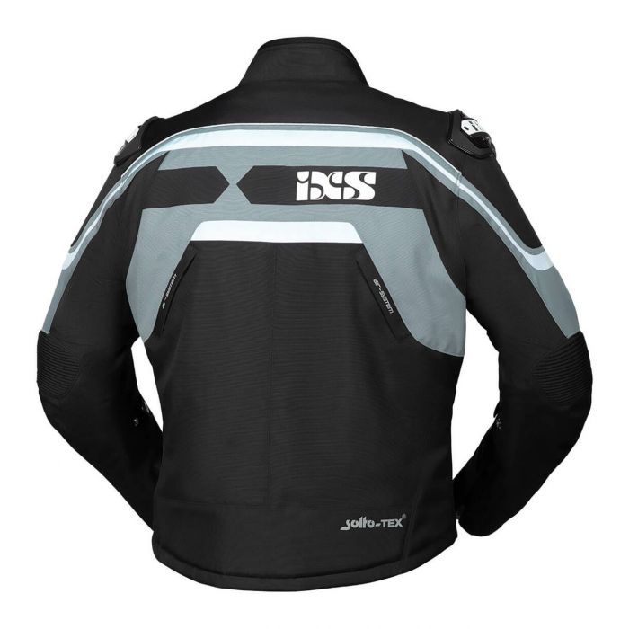Giacca Ixs Sport Rs-700 St Nero Grigio Bianco