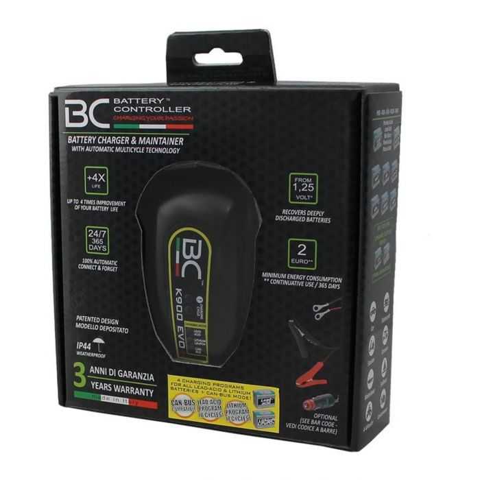 Caricabatteria Bc K900 Evo+ Piombo/litio/can-bus Con Ad. Accend. Acc6/12