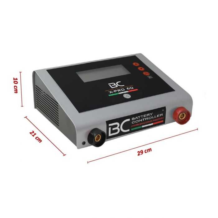 Bc X-pro 60 Caricabatteria E Stabilizzatore 12v 60a Piombo/litio