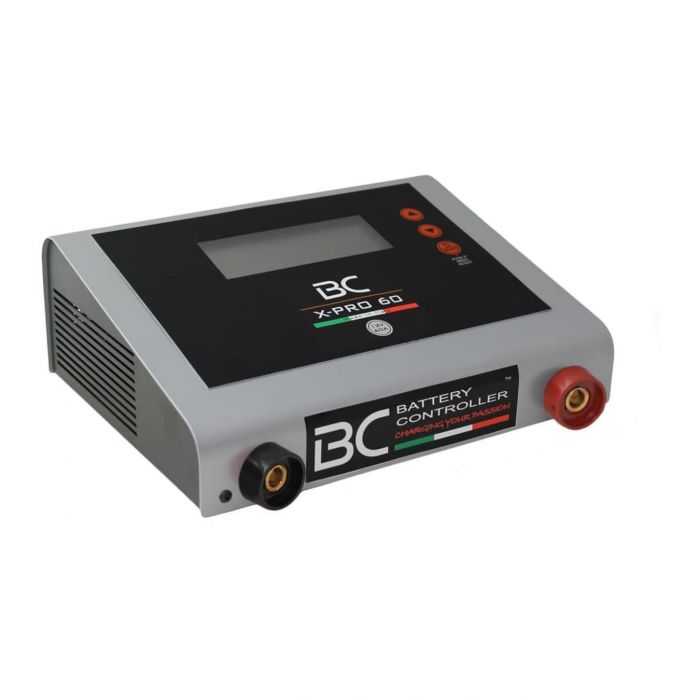 Bc X-pro 60 Caricabatteria E Stabilizzatore 12v 60a Piombo/litio