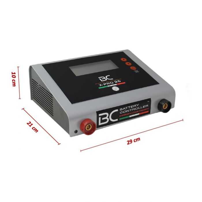Bc X-pro 36 Caricabatteria E Stabilizzatore 12v 36a Piombo/litio