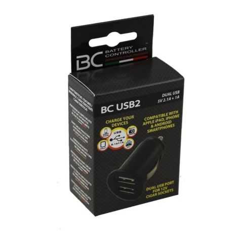 Caricabatteria Bc Usb Doppio
