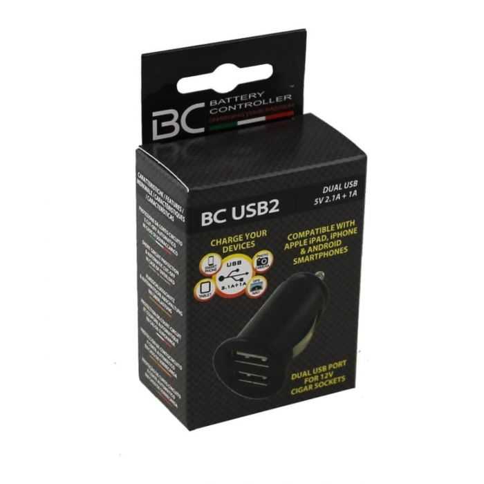 Caricabatteria Bc Usb Doppio