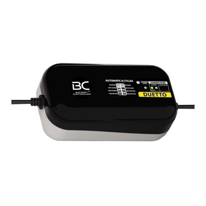 Caricabatteria Bc Duetto 1,5 Amp + Adattatore Ducati Dda