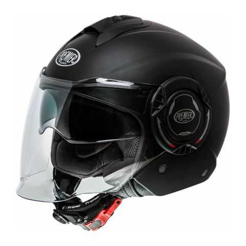 Casco Jet Premier Cool Black Matt