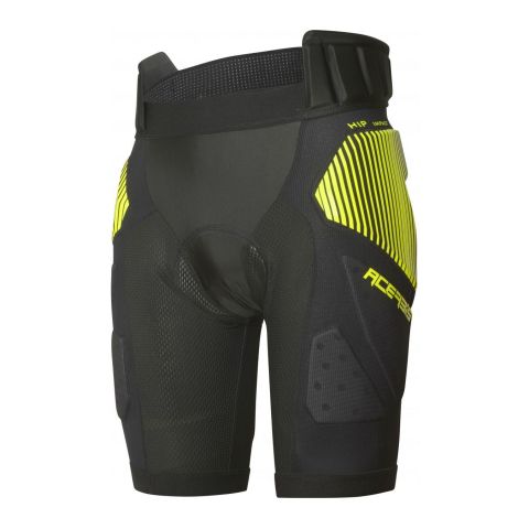 Pantaloncini Acerbis Rush Nero/giallo