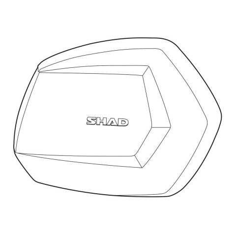 Spare Part Cover Destra Alu Shad Per Sh35