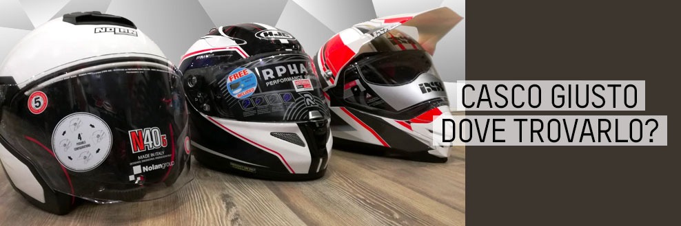 Cascos de moto en Roma y alrededores