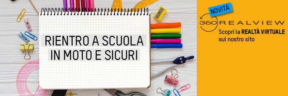 Rientro a scuola in moto e sicuri