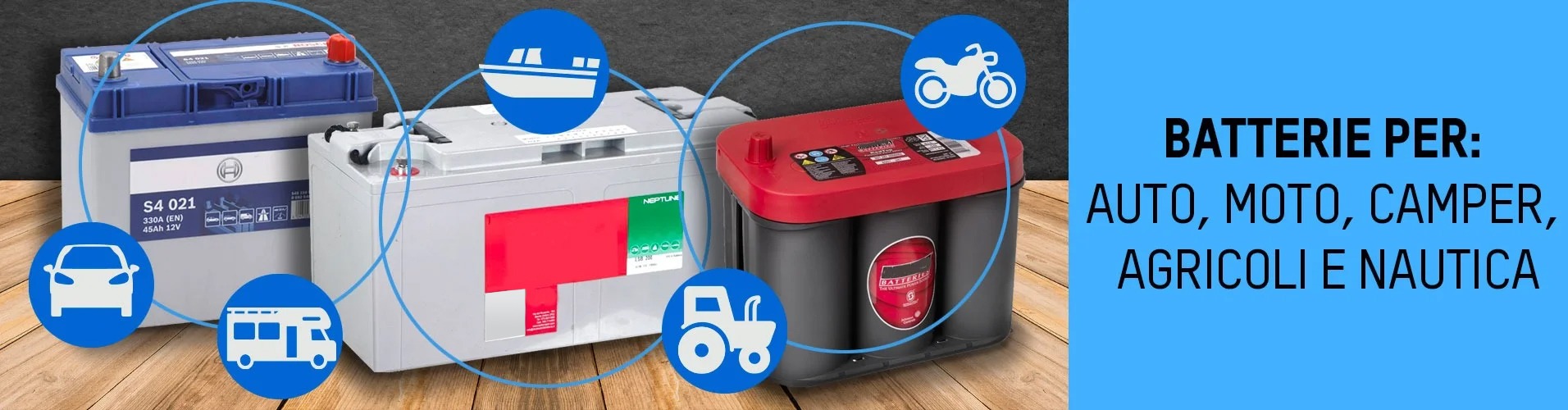 Batterien Auto, Motorrad, Wohnmobil, Landwirtschaft und Boot in Rom